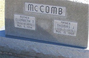 Elizabeth Terrell Jackson McComb Elizabeth Terrell Jackson McComb