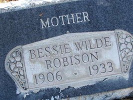 Elizabeth Toone Wilde Robison