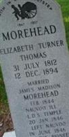 Elizabeth Turner Thomas Morehead