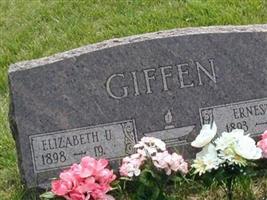 Elizabeth U. Giffen