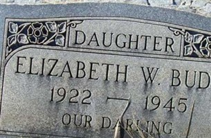 Elizabeth W Budd Elizabeth W Budd