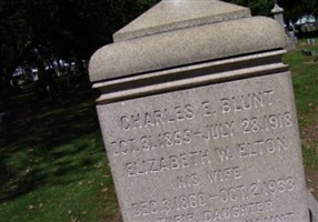 Elizabeth W. Elton Blunt Elizabeth W. Elton Blunt