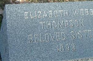 Elizabeth Webb Thompson