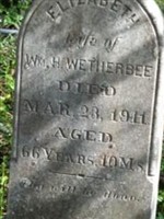 Elizabeth Wetherbee Elizabeth Wetherbee