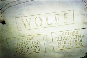 Elizabeth Wolff Elizabeth Wolff