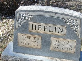 Ella A. Heflin Ella A. Heflin