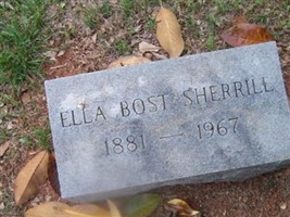 Ella Bost Sherrill Ella Bost Sherrill
