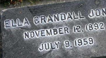 Ella Crandall Jones