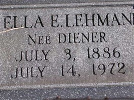 Ella E Diener Lehmann