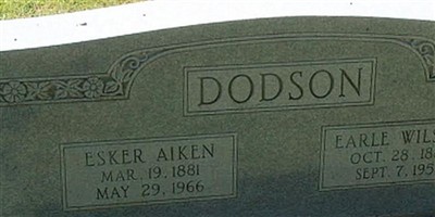Ella Earle Wilson Dodson