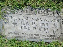 Ella Elizabeth Sahrmann Nelson