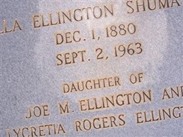 Ella Ellington Shumate