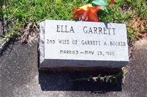 Ella Garrett Booker Ella Garrett Booker