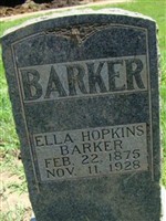 Ella Hopkins Barker Ella Hopkins Barker