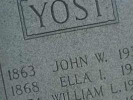 Ella I Yost