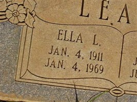 Ella L Chesser Leath