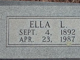 Ella L. Strader Ella L. Strader