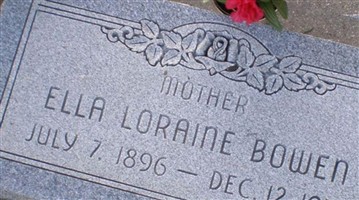 Ella Loraine Bowen Ella Loraine Bowen