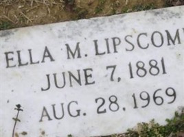 Ella M Lipscomb