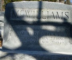 Ella M McWilliams Ella M McWilliams
