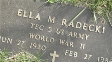 Ella M. Radecki Ella M. Radecki