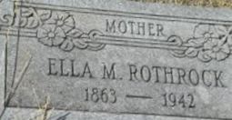 Ella M Rothrock