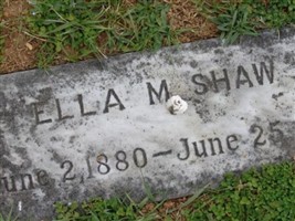 Ella Mae Byrem Shaw Ella Mae Byrem Shaw