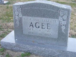 Ella Mae Leggett Agee Ella Mae Leggett Agee