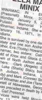 Ella Mae Pressnell Minix Ella Mae Pressnell Minix