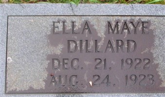 Ella Maye Dillard