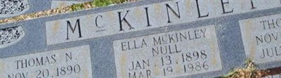 Ella McKinley Null Ella McKinley Null