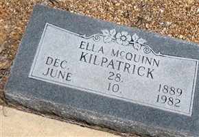 Ella McQuinn Kilpatrick Ella McQuinn Kilpatrick