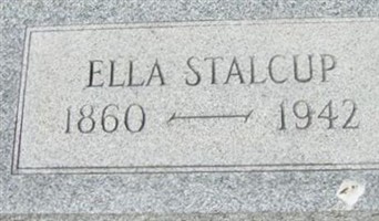 Ella O'Dell Stalcup Ella O'Dell Stalcup