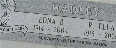 Ella Ruby Hadley