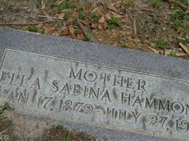 Ella Sabina Hammond Ella Sabina Hammond