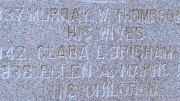 Ellen A. Marrs Thompson Ellen A. Marrs Thompson