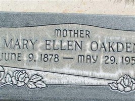 Mary Ellen Alger Lytle Oakden