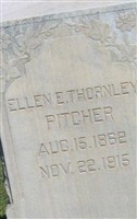 Ellen Elizabeth Thornley Pitcher Ellen Elizabeth Thornley Pitcher