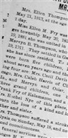 Ellen M Fry Thompson