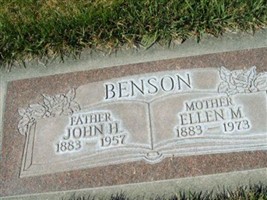 Ellen Maria "Nellie" Harkness Benson
