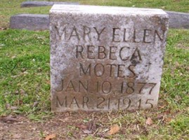 Mary Ellen Rebeca Lovell Motes Mary Ellen Rebeca Lovell Motes