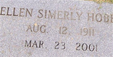 Ellen Simerly Hobbs
