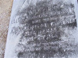 Ellen Simmons Chalker Ellen Simmons Chalker