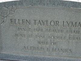 Ellen Taylor "Nellie" Lyman Hanks