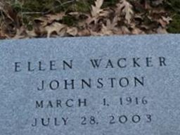 Ellen Wacker Johnston