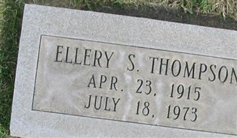 Ellery S. Thompson Ellery S. Thompson