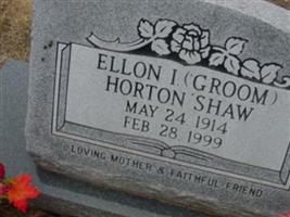 Ellon I Groom-Horton Shaw