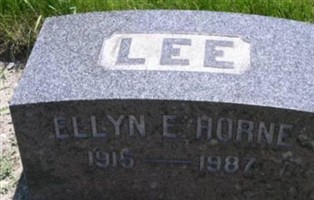 Ellyn Emily Horne Lee Ellyn Emily Horne Lee