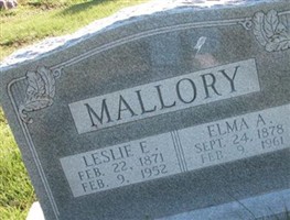 Elma A. Mallory Elma A. Mallory