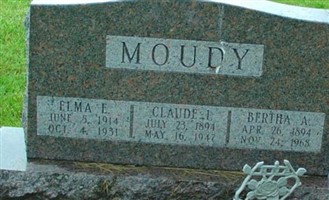 Elma E. Moudy Elma E. Moudy